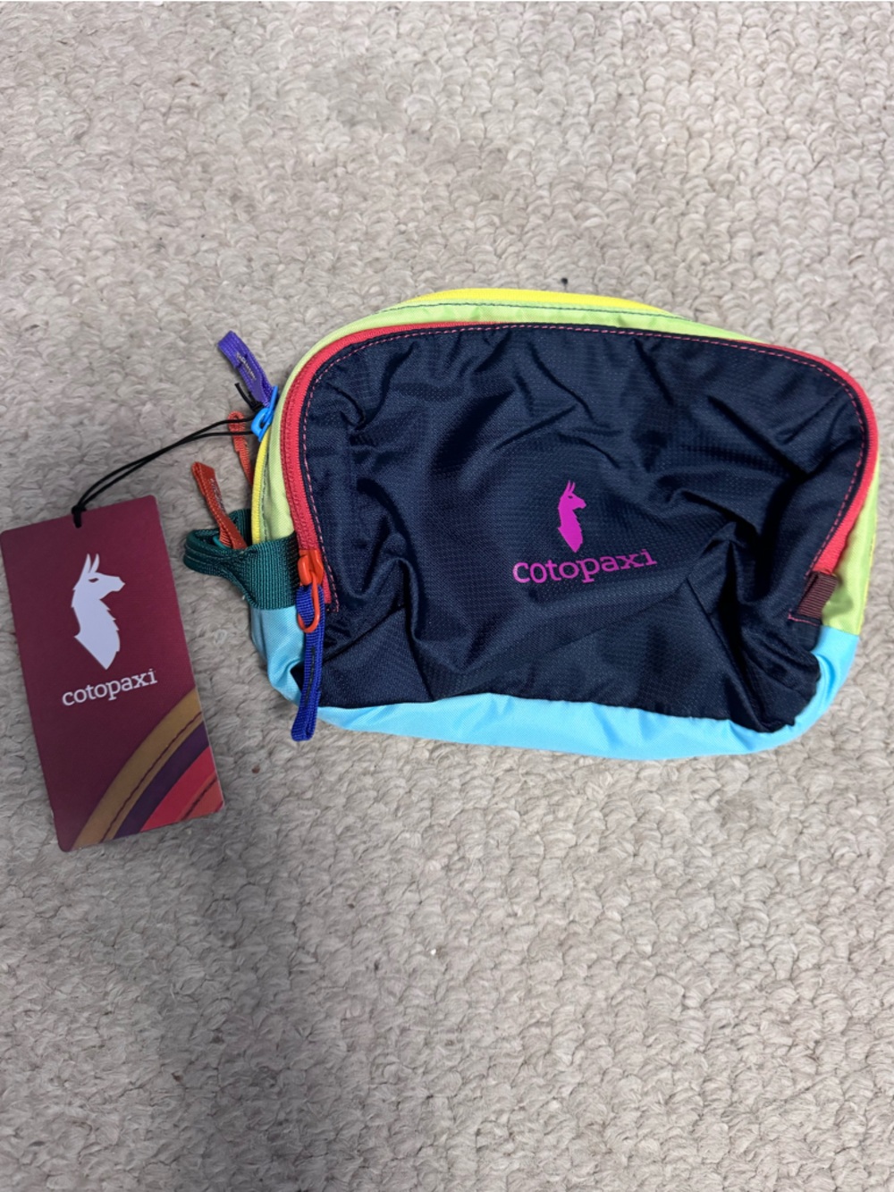 Cotopaxi Nido Accessory Toiletries Bag NEW  W/ TAG sustainable nylon Del Dia